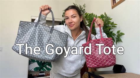 medium goyard tote|Goyard st louis size comparison.